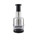 Garlic And Onion Chopper, Stainless Steel Manual Vegetable Chopper, Manual Garlic Press For Ginger, Chili, Salad,