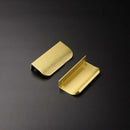 Invisible Gold Handle, 10 Pieces Gold Handle Gold Furniture Handle Invisible Furniture Handle Center Distance 64Mm
