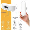 LED Closet Light Dimmable Rechargeable 2000Mah Wireless, LED Strip Light With 5 Lighting Colors For Wardrobe Cupboard