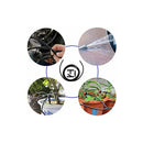 10 pcs Windshield Wiper Hose Kit,3M Windshield Washer Fluid Hose,Windshield Wiper Nozzle Mist Washer Spray Hose,With