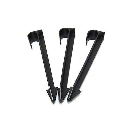 100 pcs Dn16 Tube Pipe Supports C Type Ground Stakes For Pe Pipe Piping Gutter Irrigation Fittings Garden Water