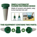 Automatic Plant Watering Device Ceramic Self Watering Spikes Flower Watering Spikes Drip Irrigation Watering System For