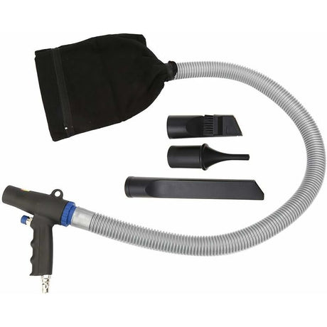 Air Blower Vacuum Gun Pneumatic Vacuum Kit - Dual Function Blower Vacuum Gun, Air Suction Blower Vacuum Gun, Including