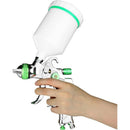 Hvlp Professional Paint Spray Gun 600Cc With 3 Nozzles 1.4Mm 1.7Mm 2.0Mm, Hvlp Gravity Feed Air Spray Gun Car Furniture