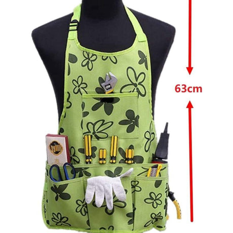 Garden Apron Oxford Cloth Thickening Garden Tools Belt Multifunction Waterproof Wear-Resistant For Women Men