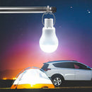 Portable Solar Light LED Bulb Solar Powered With Solar Panel For Garden, Patio, Indoor, Outdoor, Hiking, Camping, Tent,