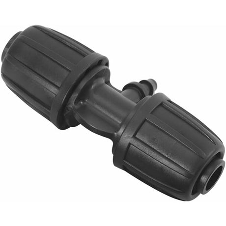 16Mm To 4/7 Garden Lock Barbed Tee Connectors, 10 pcs/Set Connectors For Pe Hose Garden Irrigation System