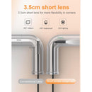 Endoscope Camera, 1080P Hd Endoscope, 2.4 Inch Ips Screen Pipe Inspection Camera, Ip67 Waterproof Camera, 5M Semi-Rigid