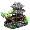 Classic Resin Aquarium Decoration Realistic  Eco-Friendly Castle