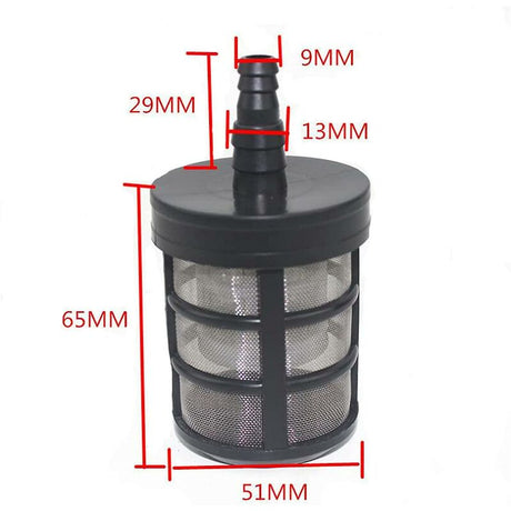 Garden Hose Mesh Filter, Stainless Steel Double Layer Mesh Filter Water Suction Pump Filter Car Washer Filter Home