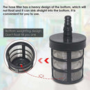 Garden Hose Mesh Filter, Stainless Steel Double Layer Mesh Filter Water Suction Pump Filter Car Washer Filter Home