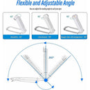 Reading Light, Clip-On Reading Lamp Usb Rechargeable, Flexible And Portable Clip-On Eye-Caring Light Compact And