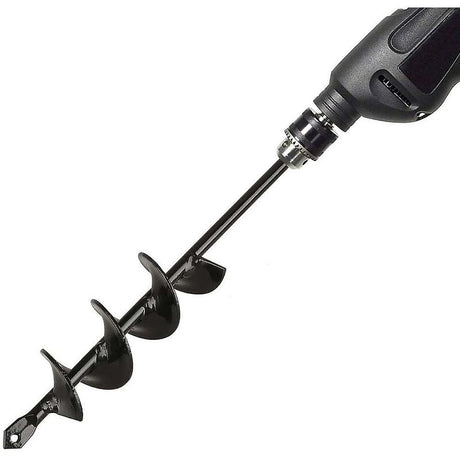 Garden Auger, Spiral Drill Gardening Tool For Planting Trees/Shrubs/Twist Drill/Planting Auger - 4×22Cm