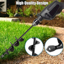 Garden Auger, Spiral Drill Gardening Tool For Planting Trees/Shrubs/Twist Drill/Planting Auger - 4×22Cm