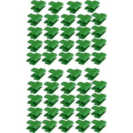 48 pcs Garden Hose Clips, Garden Shed Film Accessories, 16Mm Outer Diameter, Plant Stakes, Greenhouse Plastic Clips,