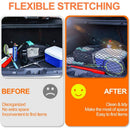 Car Trunk Storage Net Size 8060Cm Luggage Storage Net Storage Net With 6 Carabiners 4 Hooks Elastic Reinforcement