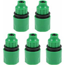 Quick Connector Hose Pipe Adapter 8Mm Inner Diameter Pipe Fitting For Garden Irrigation System 5 pcs