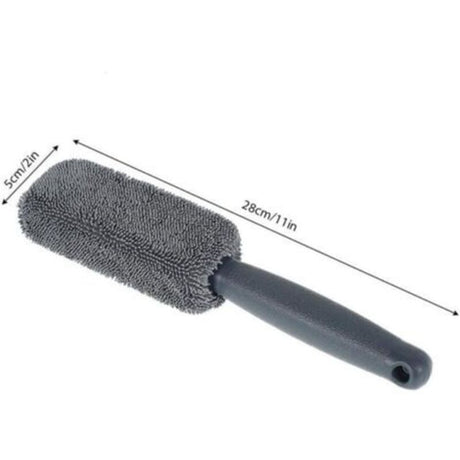 1 pcs Car Cleaning Brush Microfiber Wheel Brush Car Wash Detailing For Car Trunk Auto Brus Portable Motorcycle