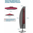 Parasol Cover, Parasol Cover, Waterproof Garden Umbrella Cover, 265X40/70/50Cm/Anti-Uv, Wind, Discoloration, For
