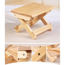 Solid Wood Folding Step Stool For Home, Play, Fishing, Garden, 24X19X17.8 Cm