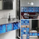 10 pcs Wall Tile Stickers Self Adhesive Tile Sticker Wallpaper For Kitchen Living ROom Bathroom Home Decor 20X20Cm
