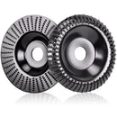 2 Pieces Wood Discs For Angle Grinder Ø 125 Mm X 22.2 Mm, Fast Cutting Wood Grinder And Sanding Discs For Angle