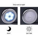 Wireless LED Motion Sensor Light For Closet, Stairs, Hallway, Kitchen, Bedroom (6 pcs) (Silver Shell (White Light)