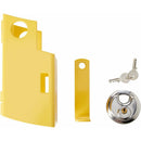Heavy Duty Steel Caravan/Trailer Hitch Lock With Padlock