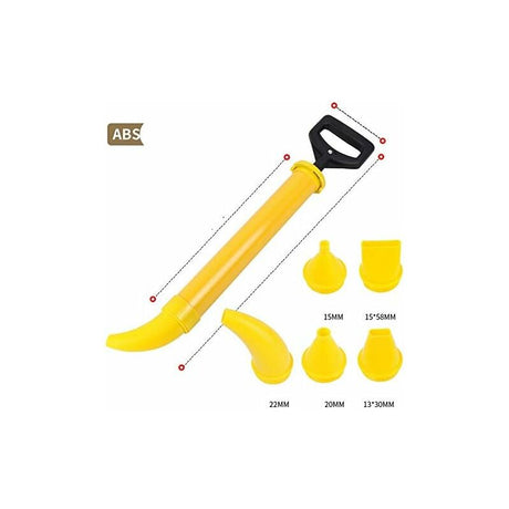 Mortar Gun, Cement Sprayer Cement Caulking Gun Cement Grout Gun Mortar Sprayer With 5 Nozzles For Lime Patio Paving