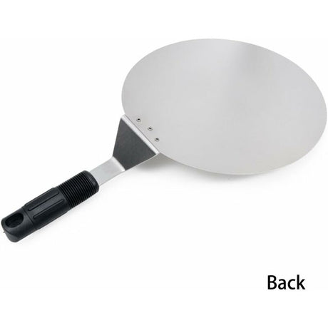ROund Stainless Steel Pizza Peel With Non-Slip Handle Ideal For Cakes, Pizzas, Pies