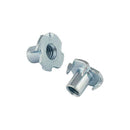 T Nut Claw Nut 4 Sided Nut Claw Fitting M6 X 12 Mm 50 pcs