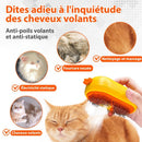 Cat Steam Brush With Release Button, Rechargeable Cat Steam Brush For Long And Short Hair Cats Dogs Rabbits,