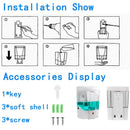 Automatic Hand Soap Dispenser, 700Ml Wall Mounted Soap Dispenser, Touchless Hand Sanitizer Shampoo Dispenser, Touchless