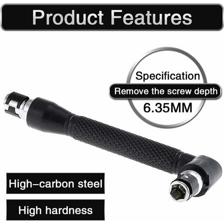 Mini Screwdriver And Bits, 1/4