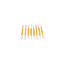 4 pcs Set DArk Sugar Paste Modeling Tools, 11 Cake Molds