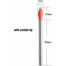 10 Steel Drill Bit For Tile Glass Ceramic Marble And Mirror 6Mm Tungsten Carbide Tip For Hard And Fragile Materials