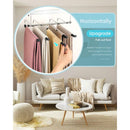 2 Pack Space Saving Hangers - Non-Slip Trouser Hanger With Foam Padded Swing Hanger Multi-Layer Hanger Organizer And