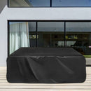 Garden Furniture Cover 210T Polyester Waterproof Anti-Uv Tarpaulin, Protective Cover For Tables, Chair, Sofa (200 160