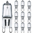 G9 Bulb 42W (44W) Dimmable Warm White 2800K, G9 Halogen Bulbs For Indoor Lighting 230V G9 Capsule Bulbs, Pack Of 10