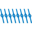 8 pcs Plastic Trimmer Replacement Blades For Grass Trimmer Plastic Lawn Mower Blades, Grass Trimmer Brush Cutter Grass