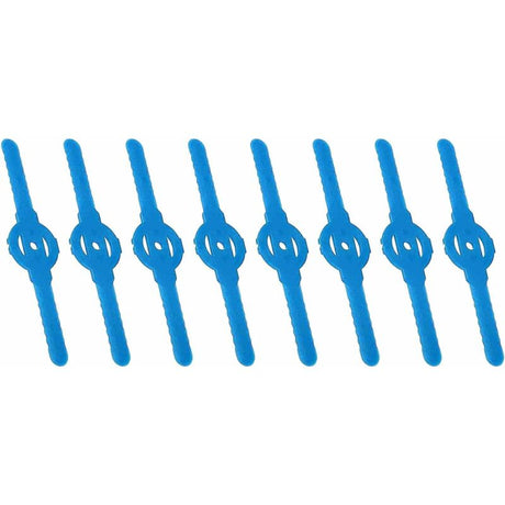 8 pcs Plastic Trimmer Replacement Blades For Grass Trimmer Plastic Lawn Mower Blades, Grass Trimmer Brush Cutter Grass