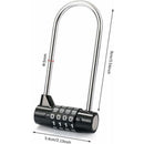 Master Lock Combination Padlock Digital Password Padlock 4 Digit Combination Lock For Gym, School, Work Lockers,