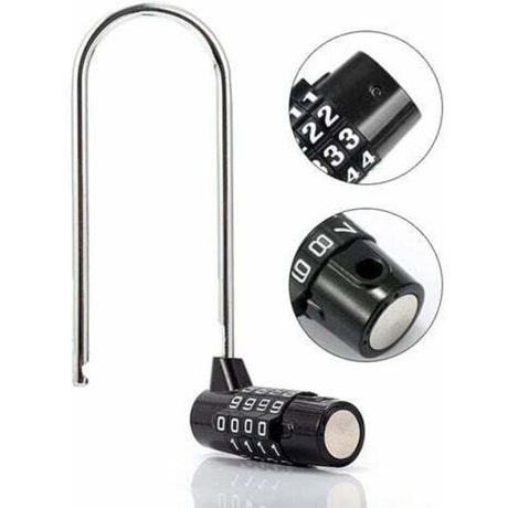 Master Lock Combination Padlock Digital Password Padlock 4 Digit Combination Lock For Gym, School, Work Lockers,