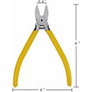 6'' Diagonal Cutting Pliers, Professional Wire Cutter With High Strength Chrome Vanadium Alloy Steel Cutting Edge