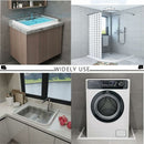 2M/78In Silicone Shower Threshold Water Barrier, Wet ROom Floor Water Barrier, Bathroom Water DAm, Shower Sealing