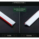 2M/78In Silicone Shower Threshold Water Barrier, Wet ROom Floor Water Barrier, Bathroom Water DAm, Shower Sealing