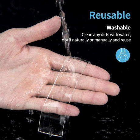 Strong Double Sided Tape (3M), Heavy Duty Double Sided Tape, Traceless, Removable, Reusable, Washable - The Versatile