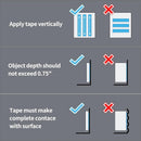 Strong Double Sided Tape (3M), Heavy Duty Double Sided Tape, Traceless, Removable, Reusable, Washable - The Versatile