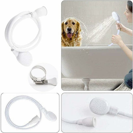Single Shower Head For Bath Sink Or Toilet Sink, Shower Hose, Quick Connect Single Shower Faucet, Kids Pet Shampoo