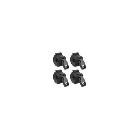 25Mm Buckle Strap Ratchet Strap 4 Pieces Plastic Tightening Strap Tie Down Strap For Packing Suitcase Moving Luggage